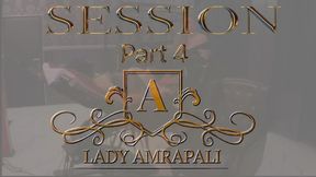 Session Part 4 Total lenghts 8:02 minutes CBT Clamps Cock and Ball Clamps Torture LongHair Long Hair Fetish Bdsm Slave  Lady Amrapali  Herrin Mistress Domina