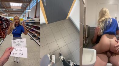 Belle Olivia petite Irish blonde Tesco tape