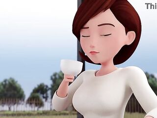 ◌ YOU Won’t Believe How Deep Aunt Cass Takes It in This 3D Anal Hit ○