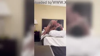 Brandon and Carlos Bareback Hardcore in Motel Room