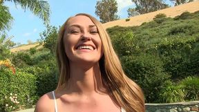 kandace kayne swallows mike hunt with stacked tits