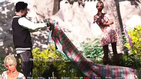 Steamy GF gets pounded in the forest