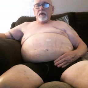 Chubby Dad Lelio53 In Black Boxer Briefs