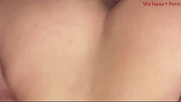 Sexy Brunette WIth White Stockings Gets Her Pussy Pounded