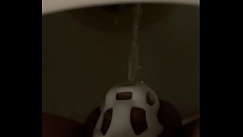 Peeing while locked in my cage~
