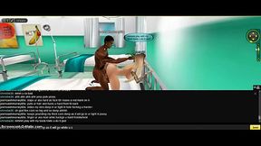 Christie Takes a Steamy Shower in 3D Hentai Game Animation