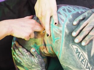 Latex Anal Queens Trade Turns on Iron Shaft – Extraordinary Gaping & ATP Play