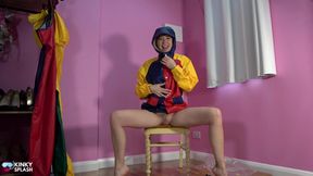 Farmerrain Pvc Rainwear Jacket Unboxing & Full Fetish Dress up