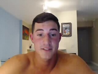 Sexy guy puts on a show