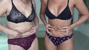 Rolls of fat on our bellies c