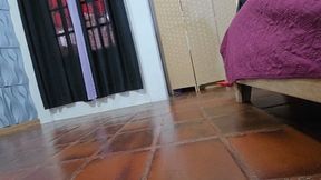 Ultra cruel whipping by Princess Nicolle in Leather and Lingerie