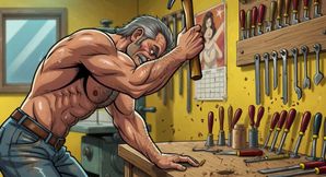 Shirtless Men Animation
