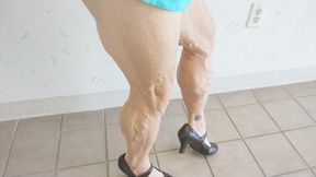 Tempest in brown Mary Jane's flexing