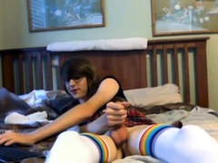 Buttplug Teen Crossdresser