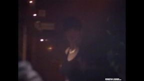 Black Haired Beauty Jeanna Fine Picks Up Mike Horner Fucks Him in the Back Room Of Bar