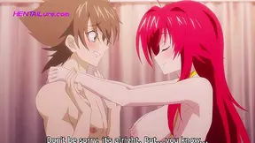 Redheaded Temptress Takes Students Massive Dick After New Years Eve Striptease Madness