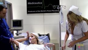 Dylan Ryder and other nurses having group sex in the hospital