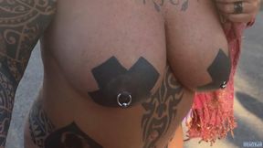 Quioyja - Boobs Out in Public