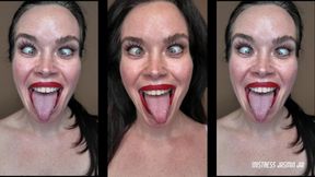 Triple Tease Goon Session – Stroke & Obey to My Crossed Eyes & Tongue!
