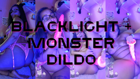 Black Light and Monster Dildo
