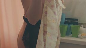 She made a cappuccino for her boss using a magic wand