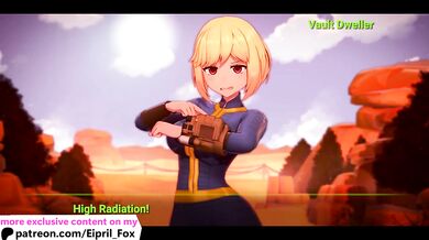 Vault Dweller Girl Fucks Your Dick in Fallout Hentai Animation