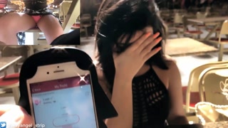 PUPLIC VIBRATING PANTIES ORGASM IN PUBLIC RESTAURANT LUSH