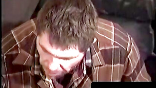 Hair Bear's Solo Masturbation & Deepthroat Blowjob