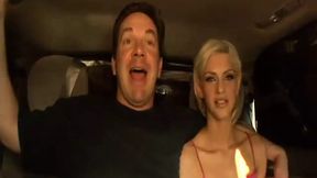 Cute blonde Christine Alexis enjoys spunk bath following foursome
