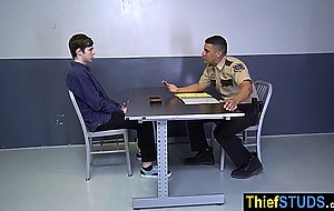 Scared teen perp Dakota Lovell fucked by a big latin cock