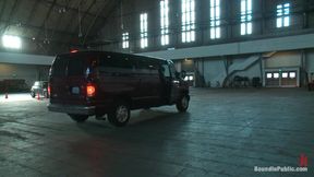 Captured Stud Is Being Used in a Bar Full of Horny Masked Men