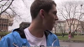 Czech Hunter: Shaving Fears for the Shy One