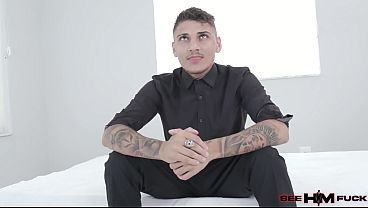 Latino Stud Victor Ray Gets His Body Worshiped By Lolly Dames!