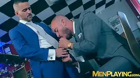 Bruno Max And Robbie Rojo - Office Workers And Anal Knocking Off Rough