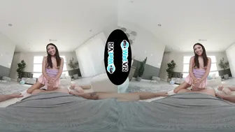 Intimate VR Encounter with Amber Summer and Kyle Mason - Steamy Missionary and Blowjob Action