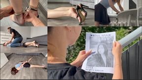 Lisa’s Arrest with cuffs – Part 2 (custom video)