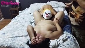 Suck Pussy - Cuckold Making-of Halloween Slim Man