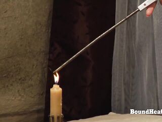 Carnal Large Titties Lesbo Serf Giving a kiss With Corporalist Madame