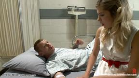 ”Bound nurse in stock rough screwed”