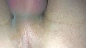 Throbbing Perineum Close up While Cumshot