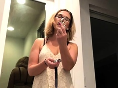 Locks Up Her Puppy