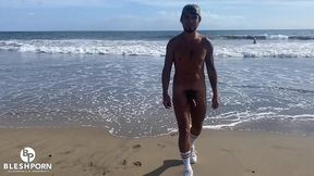 leo bulgari sex and cum on the beach with his friends the bleshporn - full video!!!