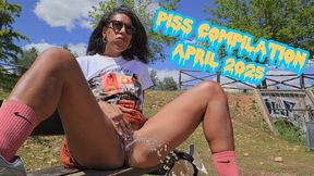 Pee compilation April 25