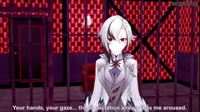 Hot blonde milf gets cuckolded in Genshin Impact animation