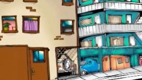 ”Hentai bitch shows off her body & big tits”