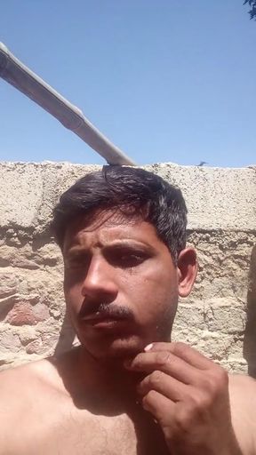 He is showing his.........