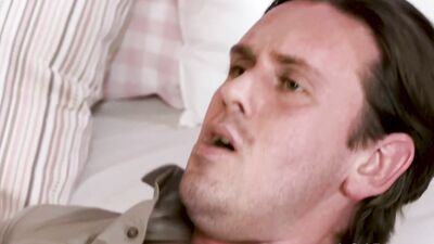 Blonde satisfied when his cum is dripping out of her wet pussy - Love Creampie