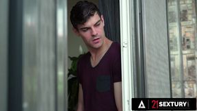21 SEXTURY - Blonde Jayla De Angelis Teases Neighbor Then Gets Anal
