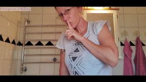 Peeing Bathroom Tease WMV