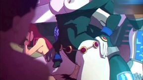 Teen 18+ Titans Cartoon Group Sex Party